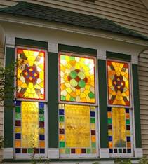 Stained Glass Windows Photo