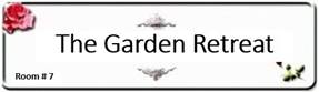 Garden Retreat Room Label